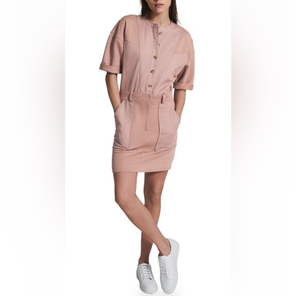 Reiss Cotton Blended mini Dress
